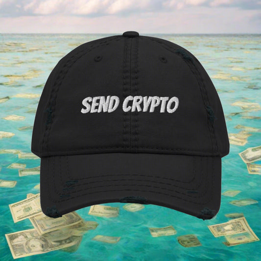 Send Crypto Dad Hat